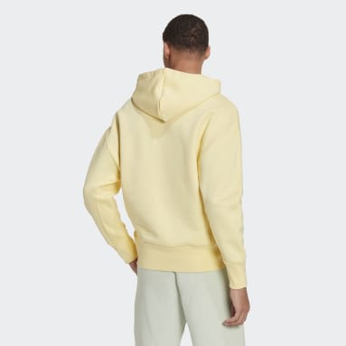 Sweat-shirt à capuche en molleton Studio Lounge jaune Hommes Sportswear