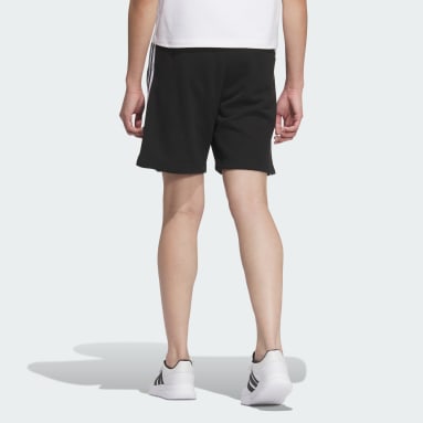 エッセンシャルズ プラス レギュラーフィット スリーストライプス フレンチテリーショーツ