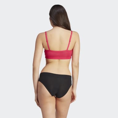 Bralette en coton décolletée Adicolor Comfort Flex Rose Femmes Originals