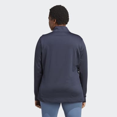 Terrex Multi Full-Zip Fleece Jacket (Plus Size) Niebieski