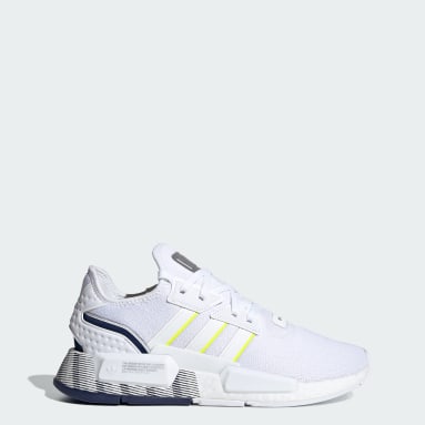 Adidas discount nmd branco
