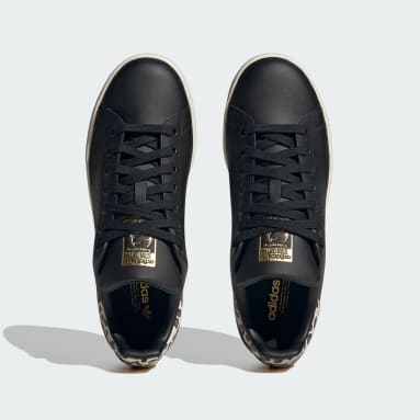 Adidas black shoes stan smith on sale