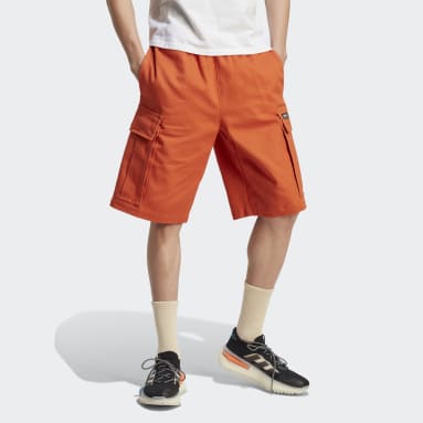 Men Originals Orange adidas Adventure Cargo Shorts