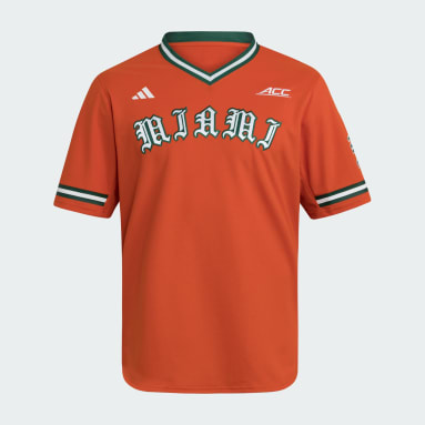 Miami Collegiate Orange V-Neck Jersey