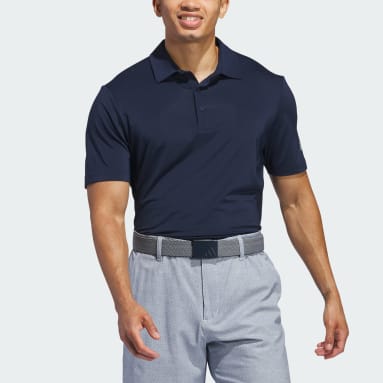 Men's Golf Blue Ultimate365 Solid Polo Shirt