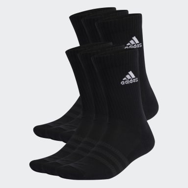 Meias de Cano Médio Acolchoadas Sportswear – 6 pares Preto Sportswear