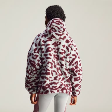adidas by Stella McCartney ジッパー付きジャカードフリーストップ