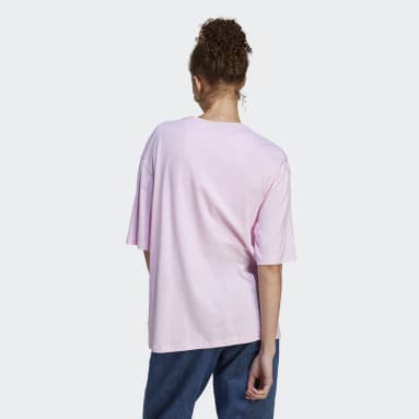 Women Sportswear Pink Essentials Big Logo Boyfriend Tee
