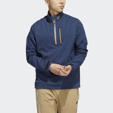 Giacca RAIN.RDY 1/2-Zip Blu Uomo Golf