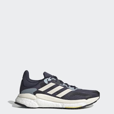 Women Running Blue Solarboost 4 Shoes