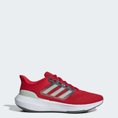 Adidas red slip on shoes shop