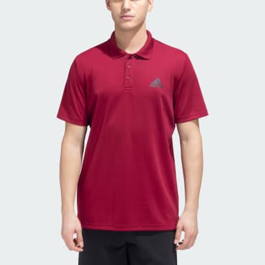 Men Training Burgundy M D2M POLO