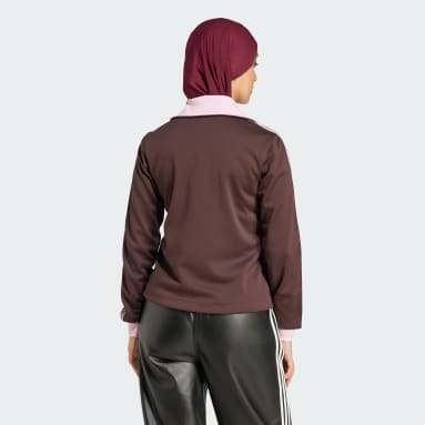 Adidas jassen dames bruin shop