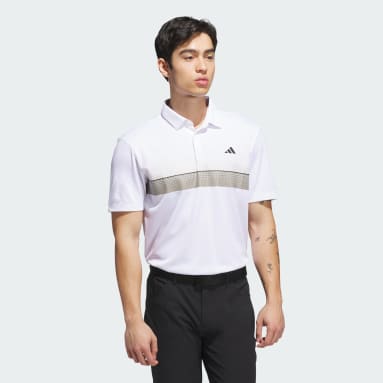 Playera polo de rendimiento con estampado integral