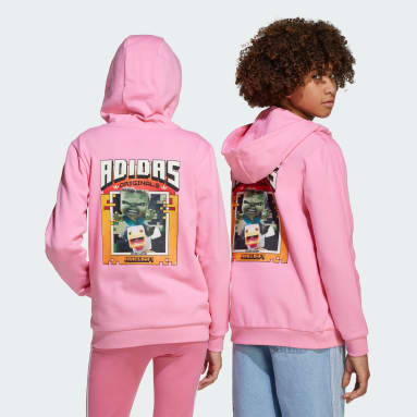 Polera con Capucha adidas Originals x Minecraft Estampada