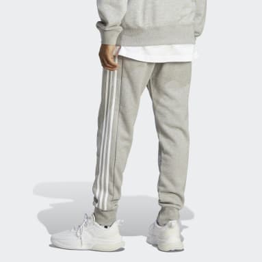 남성 sportswear Grey 에센셜 프렌치 테리 테이퍼드 커프 3S 팬츠