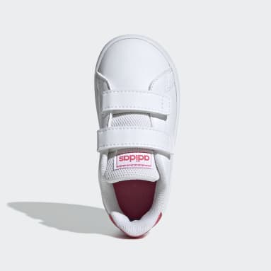 Kids Sport Inspired White Advantage Shoes