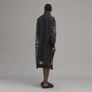 Robe imprimé léopard translucide Y-3 noir Femmes Y-3