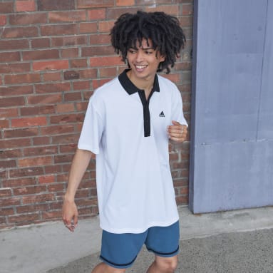 Camisa Polo Piqué Branco Homem Sportswear