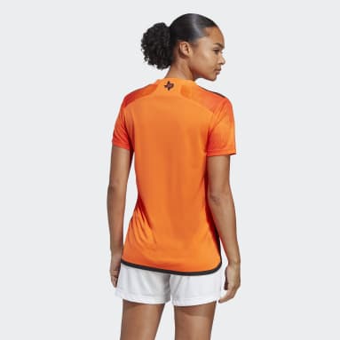 Women's Soccer Orange Houston Dynamo 23/24 Home Jersey