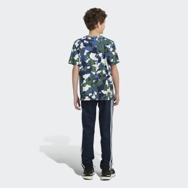Youth Lifestyle Blue CORE-CAMO AOP SS TEE