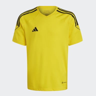 Boys Football Yellow Tiro 23 League Jersey