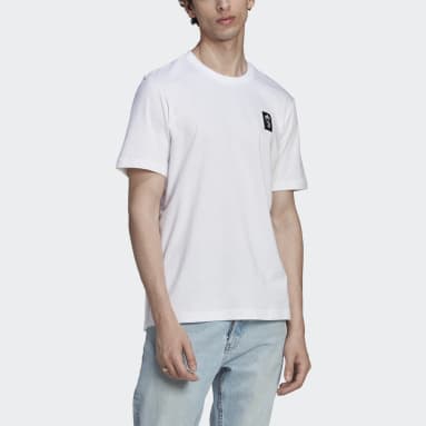 Camiseta Estampada Juventus Blanco Hombre Fútbol