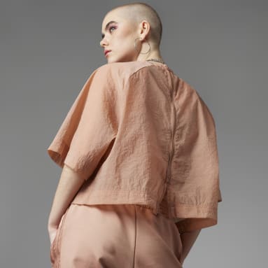 Always Original Cropped T-skjorte Brun
