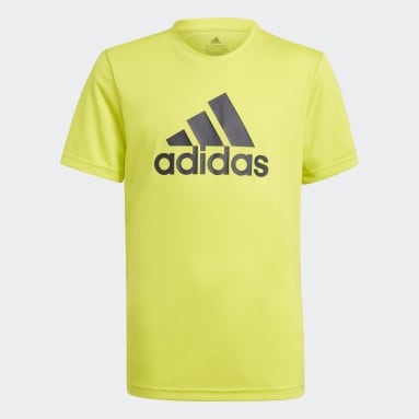 Camiseta adidas Designed To Move Big Logo Amarillo Niño Sportswear