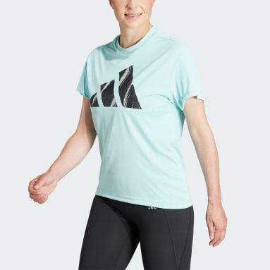 Camiseta Run It Brand Love Turquesa Mulher Running