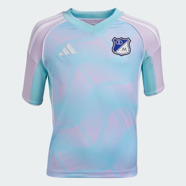 Camiseta Visitante de Millonarios FC 2026 Niño