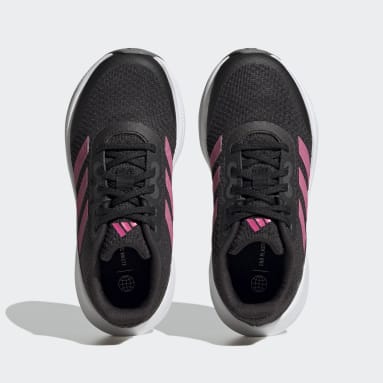 Tenis Run Falcon 3 Cordones Negro Niño Sportswear