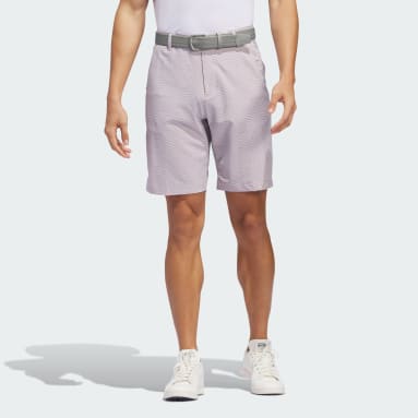 Men Golf Purple Ultimate365 Printed Shorts