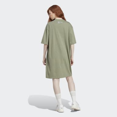 Women originals Green adidas Originals x Moomin Tee Dress