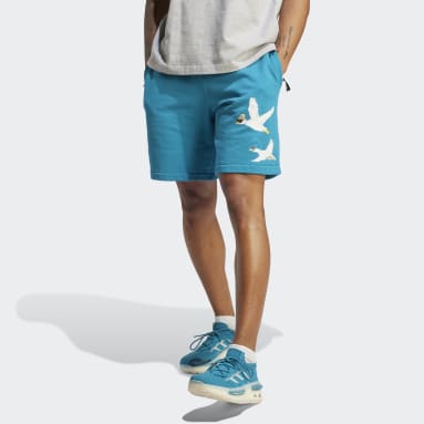 Men Lifestyle Turquoise adidas Adventure Graphic Shorts