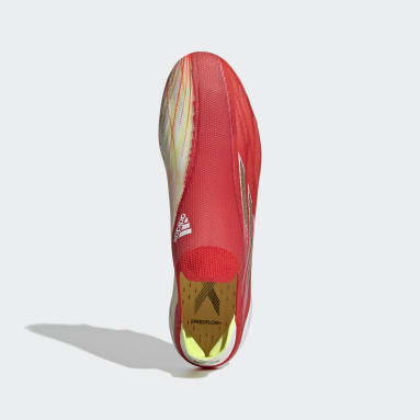 Calzado de Fútbol X Speedflow+ Terreno blando Rojo Fútbol