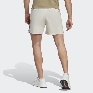 Άνδρες Γυμναστήριο Και Προπόνηση Μπεζ AlphaStrength Woven Zip Shorts