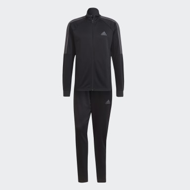 Men Football Black AEROREADY Sereno Cut 3-Stripes Track Suit
