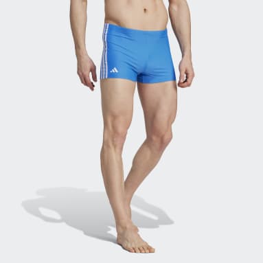 Boxer da nuoto Classic 3-Stripes Blu Uomo Nuoto