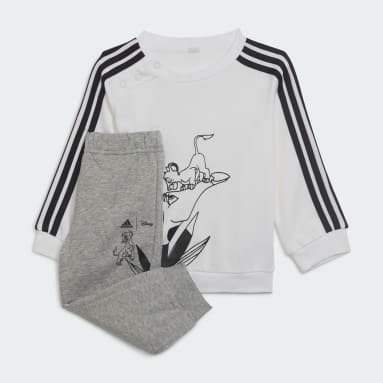 Conjunto O Rei Leão Disney Branco Criança Sportswear