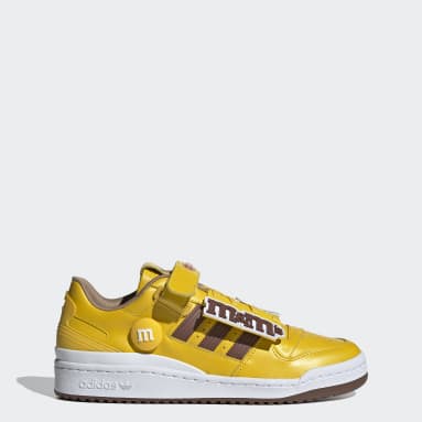 Men's Originals Yellow M&M’S x adidas Forum Low 84 Shoes