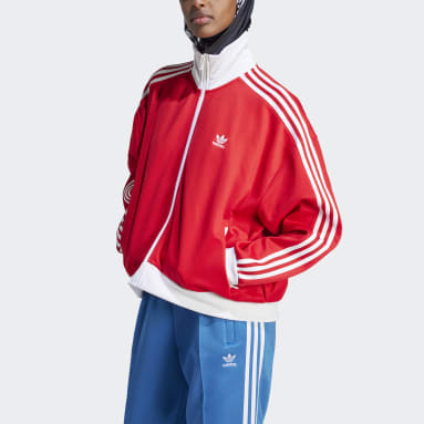 Popa Prestado Gracioso Red - Track Tops | adidas UK