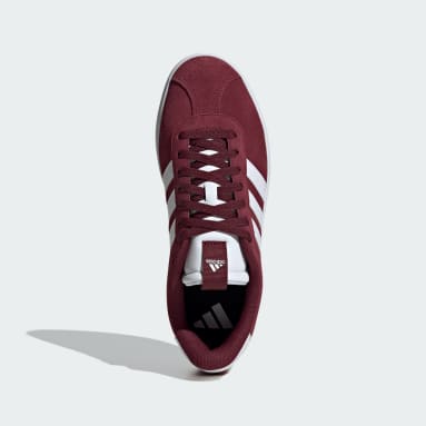 Maroon adidas sneakers womens 2025