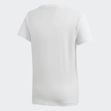 Mädchen Originals Slim T-Shirt Weiß