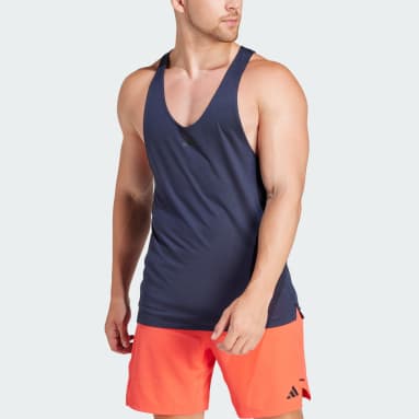 Esqueleto Workout Stringer Azul Hombre Training