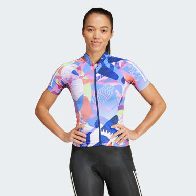 Essentials 3-Stripes Pattern Clash Fietsshirt