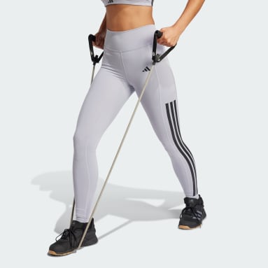 Optimé 3-Stripes Full-Length Leggings