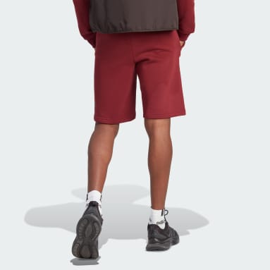 Shorts Essentials Estampados Felpa Francesa Granate Hombre Sportswear