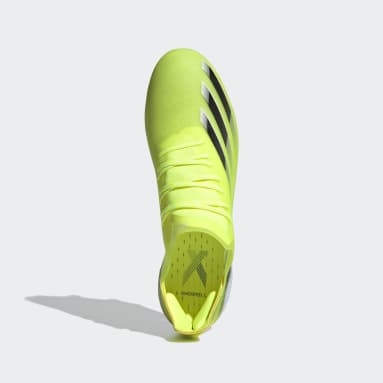 Women Football Yellow X Ghosted.1 Soft Ground Boots