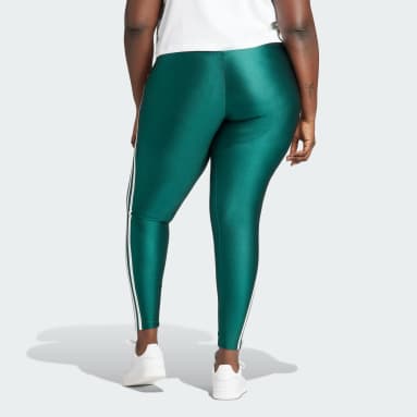 adidas Originals - Adicolor - Legging à 3 bandes - Vert foncé